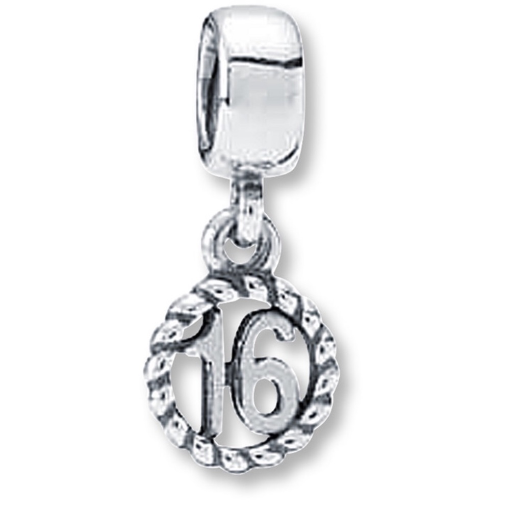 Pandora Number 16 Charm!